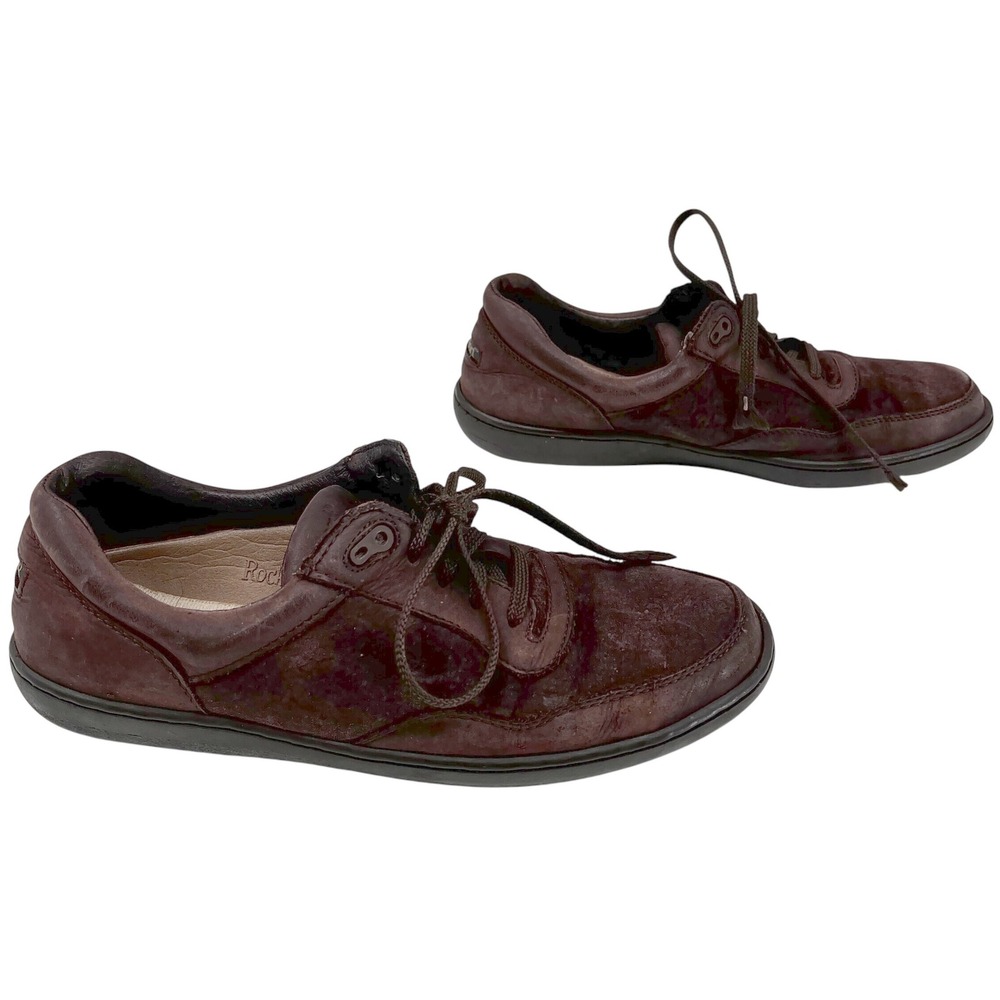 Rockport Discovery Series Brown Suede Lace Up Walking Comfort Shoes Women's 7.5‎
